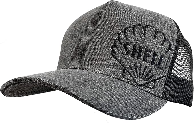 Shell - Trucker Cap-Grey Denim (S12011)