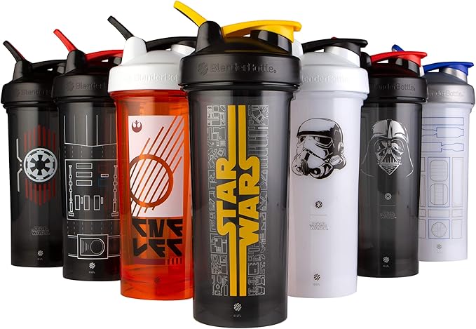 BlenderBottle Star Wars Shaker Bottle Pro Series Perfect for Protein Shakes and Pre Workout, 28-Ounce, Trench