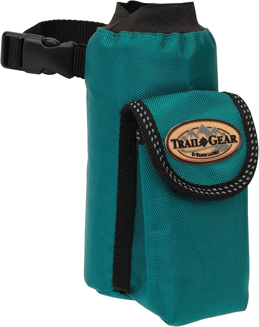 Weaver Leather Trail Gear Water Bottle Holder Teal, 15503-49