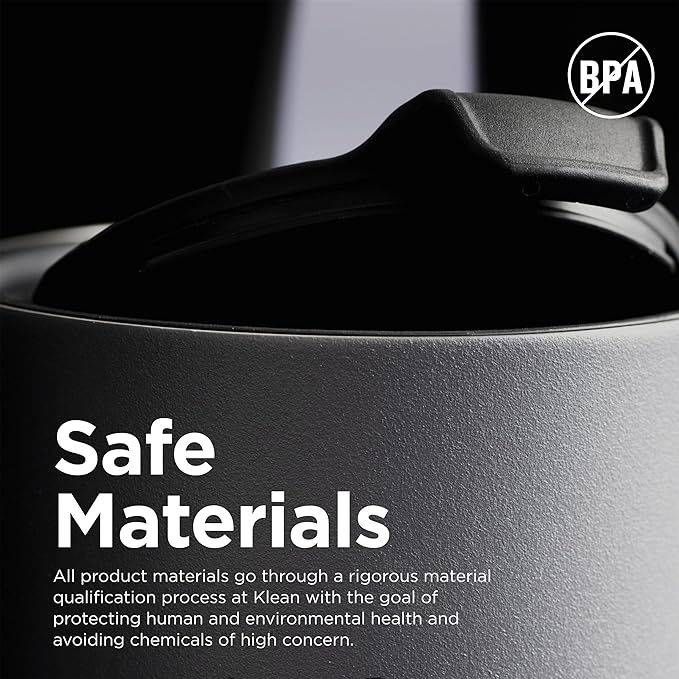 Klean Kanteen Rise Flip Lid - 78mm - Black - Back to School Hydration