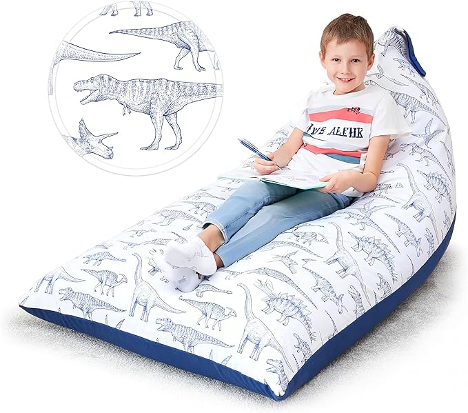 Huddle Designer Stuffed Animal Bean Bag Storage Washable XL Cover -The Original Bean Bag for Stuffed Animals Storage Premium Stuffed Animal Storage Bean Bag for Kids | Strong Zipper, Thick Canvas