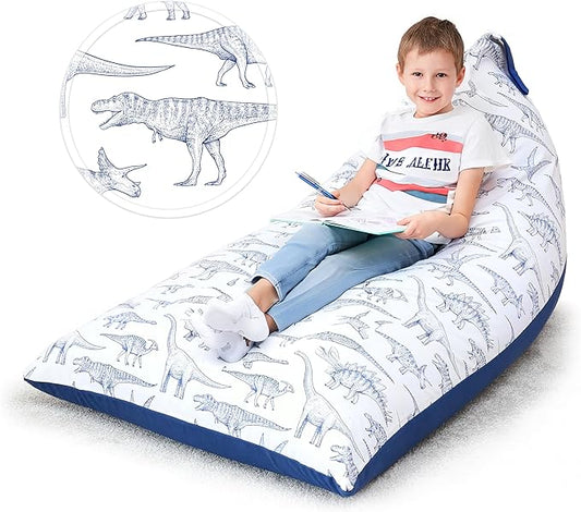 Huddle Designer Stuffed Animal Bean Bag Storage Washable XL Cover -The Original Bean Bag for Stuffed Animals Storage Premium Stuffed Animal Storage Bean Bag for Kids | Strong Zipper, Thick Canvas