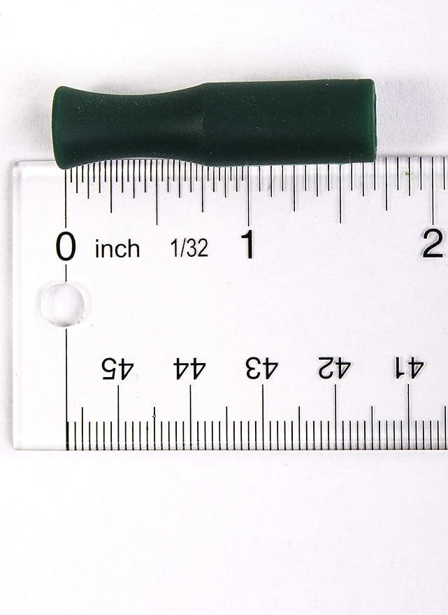 4 Silicone Tips 9mm for 14" Stainless Steel Straws Jumbo Big Gulp 64 oz 100 oz HUGE SUPER LONG Drinking Wide Insulated Whirley Travel Mug FOAM Truck Stop Cup