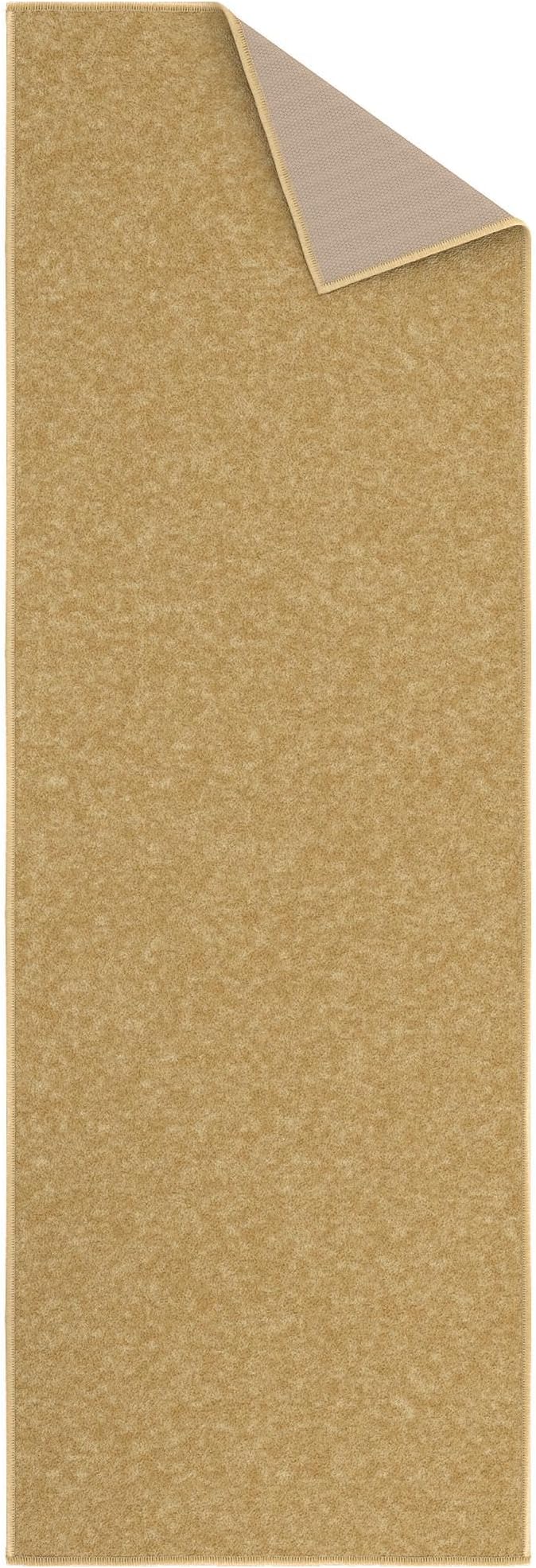 Machine Washable Modern Solid Design Non-Slip Rubberback 2x5 Traditional Runner Rug for Hallway, Kitchen, Bedroom, Entryway, 20" x 59", Beige