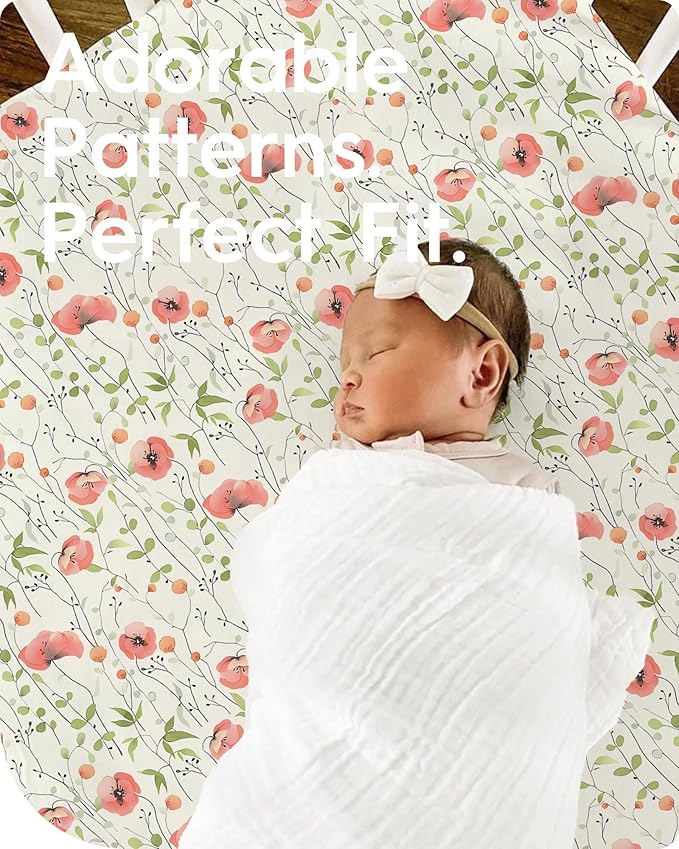 Premium Fitted Baby Boy Crib Sheets for Standard Crib Mattress - Ultra-Soft Jersey Knit Crib Mattress Sheet, Safe and Snug, Durable, Stylish Crib Sheet, 28''x52''x9'' Extra Deep Pocket