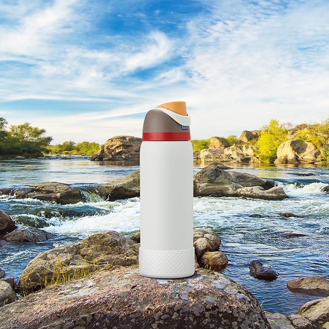 Silicone Boot for Owala Water Bottle 24 oz 32 oz 40 oz, Anti-Slip Protective Sleeve for FreeSip/Twist/Flip Stainless Steel Water Bottles Accessories