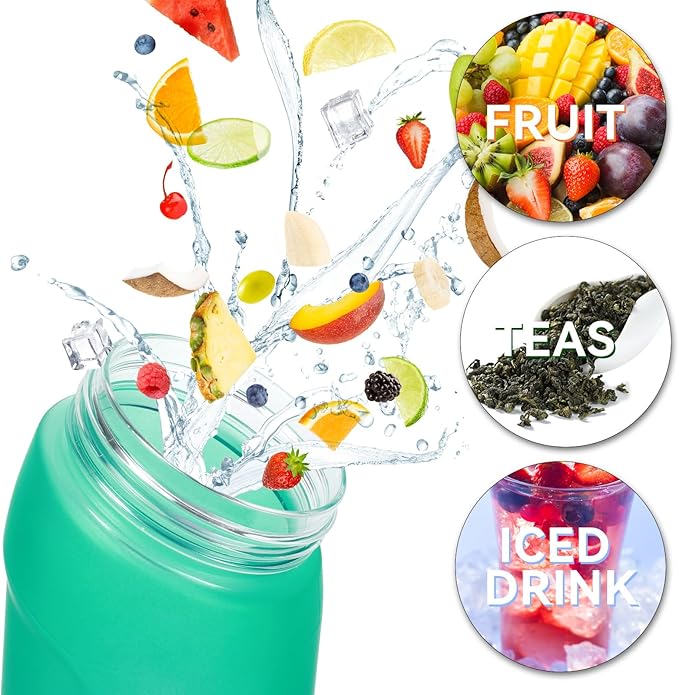 Air Water Bottle with 7Pcs Flavor Pods 26.3Oz Scent Water Bottle Fruit Fragrance Water Bottle,Scent Water Cup,Sports Water Cup Suitable for Outdoor Sports