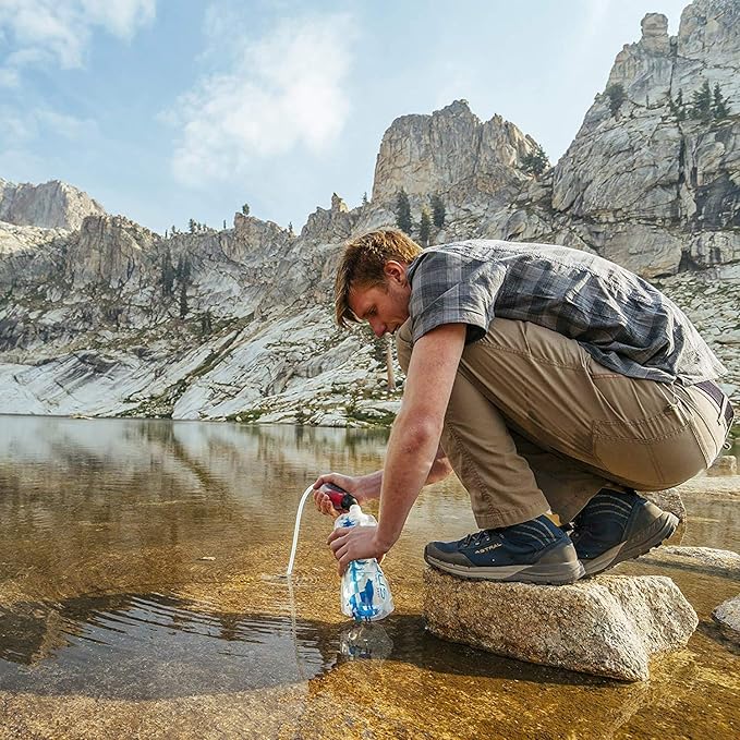 Platypus SoftBottle Collapsible Water Bottle with Push-Pull Cap