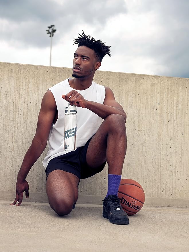 SIGG - Tritan Renew Transparent Water Bottle - Total Clear ONE MyPlanet - For Carbonated Beverages - Dishwasher Safe - With Fruit Strainer - Leakproof & Lightweight - BPA Free - 17 Oz / 25 Oz / 51 Oz