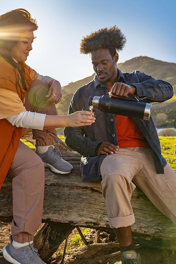 Stanley Classic Vacuum Insulated Wide Mouth Bottle -BPA-Free 18/8 Stainless Steel Thermos for Cold & Hot Beverages