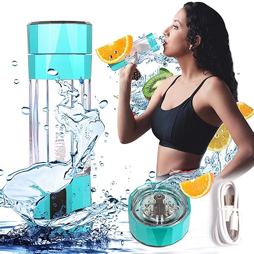Hydrogen Water Bottle 2024, 5000-8000 PPB Quick Electrolysis, Hydrogen Water Bottle Generator for Home, Office, Travel, Daily Drinking, Gift for Love