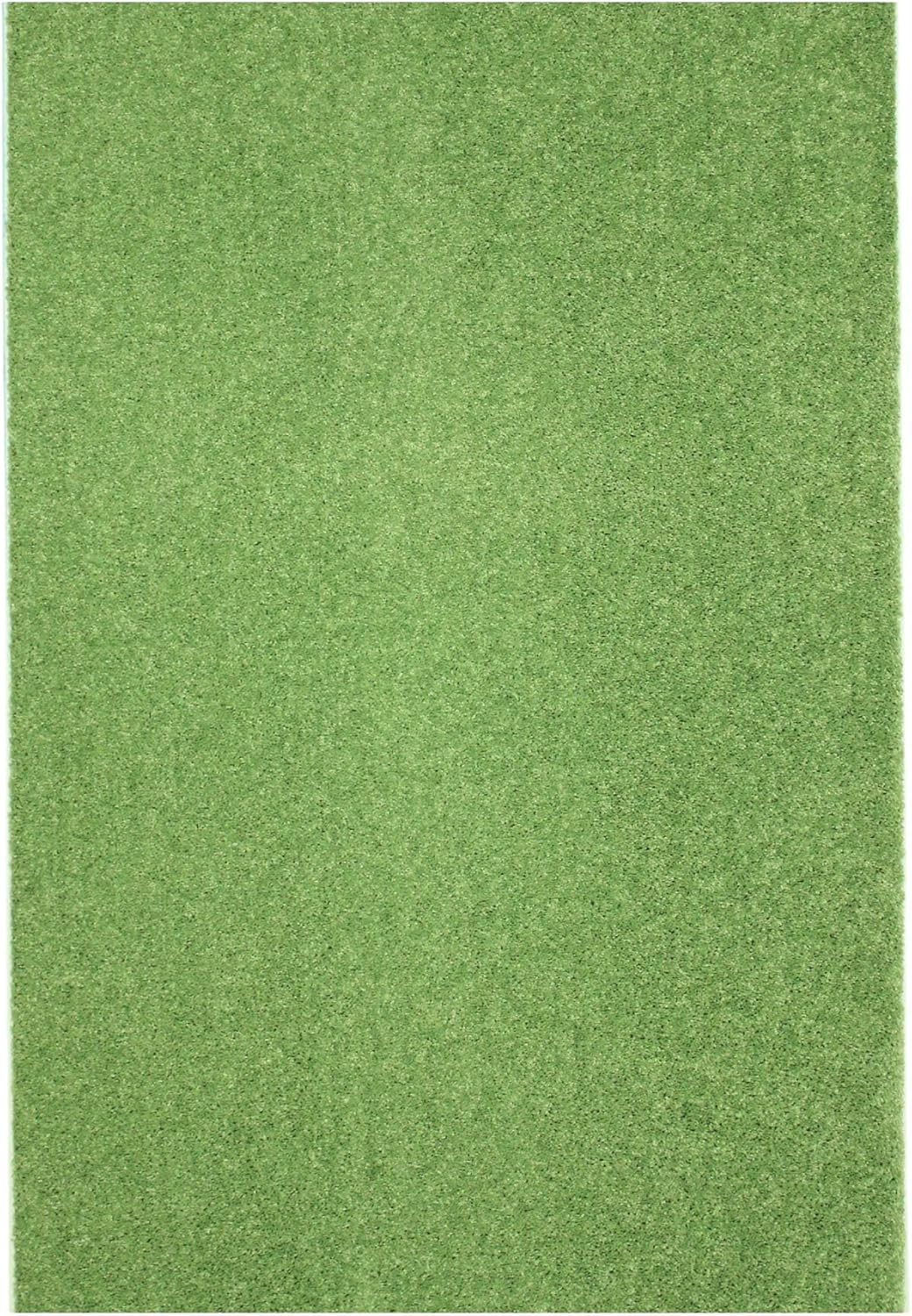 KOECKRITZ Soft and Colorful Kids Classroom Area Rugs (Passes Flammability Pill Test) Many Sizes and Bright Colors to Select from (12' x 12', Lime)
