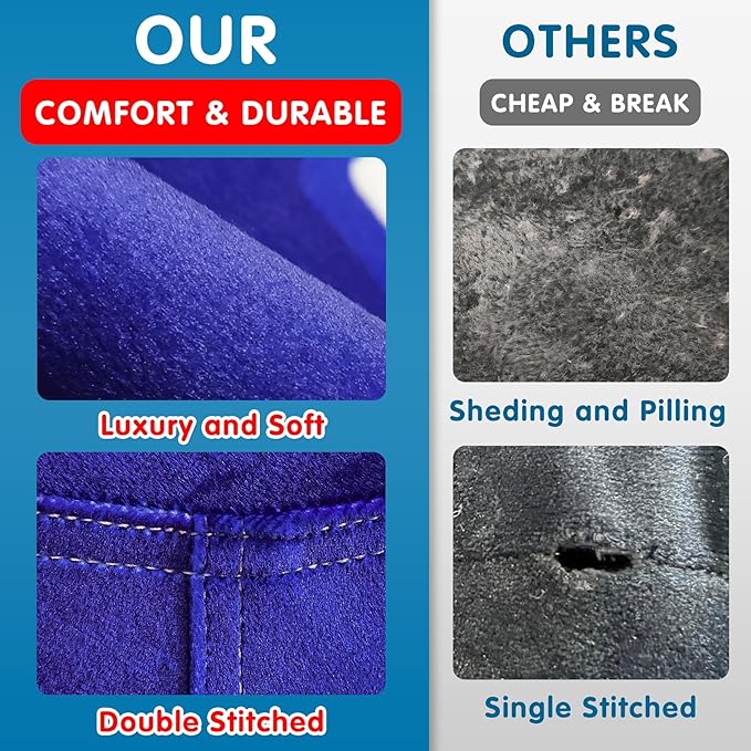 Lukeight Stuffed Animal Storage Bean Bag Chair Cover for Kids, Zipper Beanbag Chair Cover for Organizing Toddler and Kids' Rooms Plush Toys (Excavator Velvet, Large)