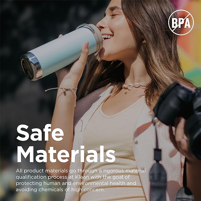 Klean Kanteen TKWide 16oz (w/Café Cap) - Tofu