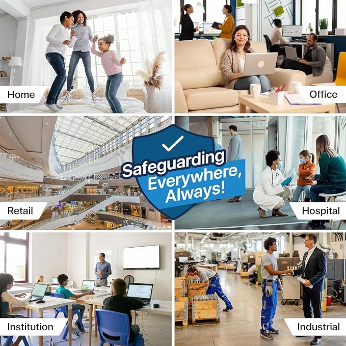 Simply 20x21x1 Air Filter, Merv 8, MPR 600, 6 Pack, For Home AC Furnace & HVAC (Actual Size: 19.75"x20.75"x0.75") DUST, Pet, & Allergy Control