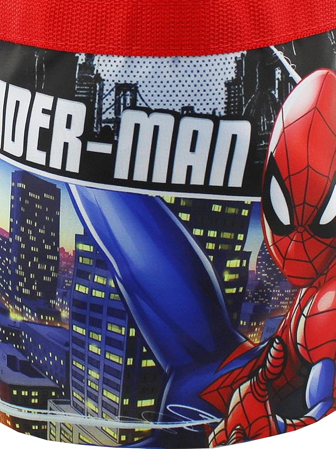 Marvel Super Hero Adventures Boys Collapsible Nylon Gift Basket Bucket Tote Bag