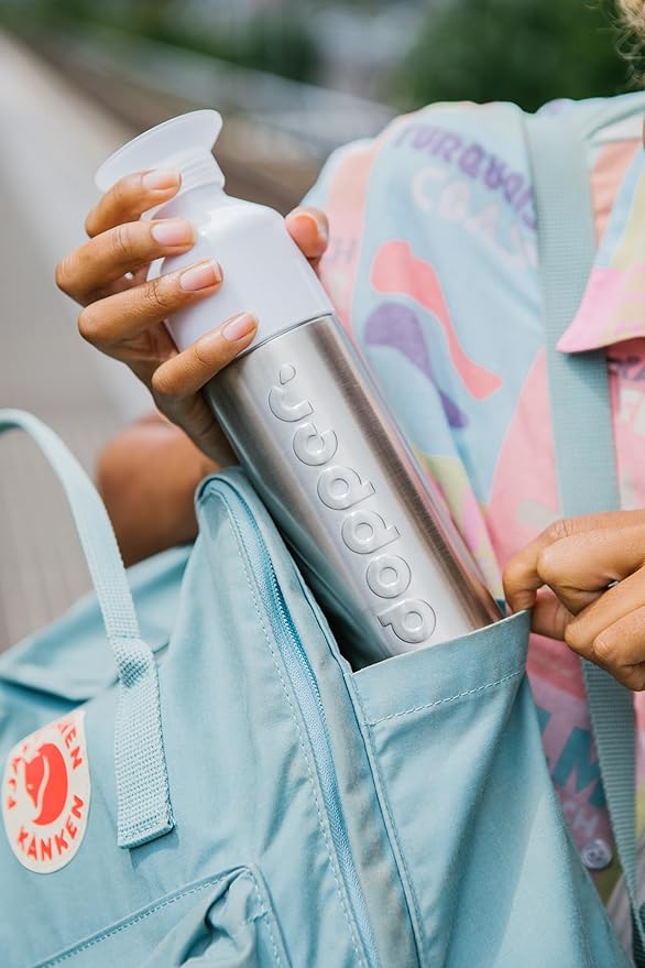 Preserve Dopper Steel Water Bottle, 490ml