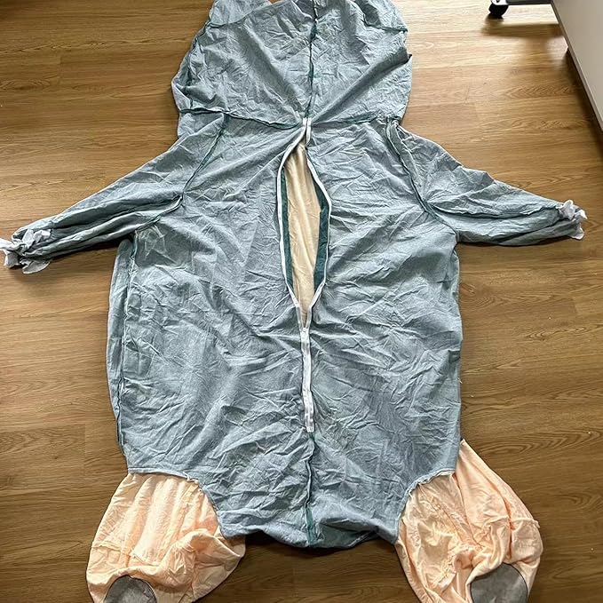 Giant Bean Bag Chair Cover Unstuffed Large Size Bed Pillow Plush Bean Bag for Holiday Birthday Gifts (200cm/78.7inch, Sleep style)