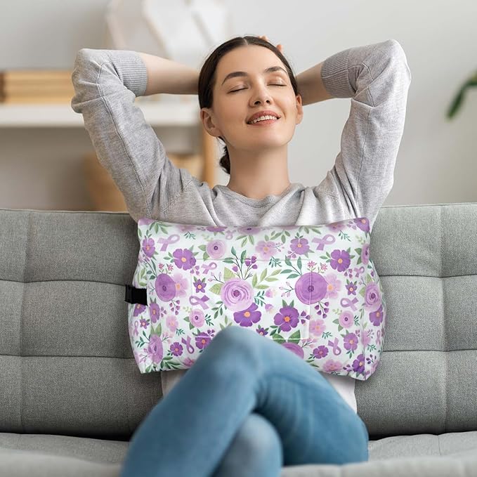 Mastectomy Pillow - Post Surgery Pillow, Breast Pillow for Sleeping After Heart Surgery, Lumpectomy Pillow, Breast Reduction & Augmentation Pillow Double Mastectomy Gifts for Women