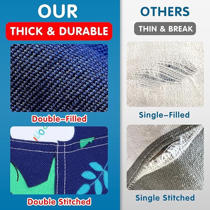 Lukeight Stuffed Animal Storage Bean Bag Chair Cover for Kids, Dinosaur Zipper Beanbag Chair Cover for Organizing Toddler and Kids' Rooms Plush Toys (Dinosaur, XX-Large)