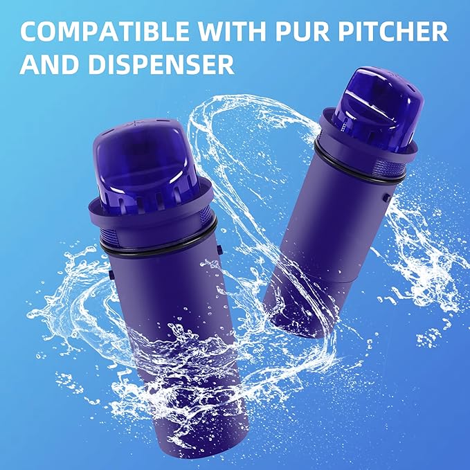 Water Filter Replacement for PUR, PUR Plus Pitchers and Dispensers, 3 pack Water Filters Replace PPF900Z,PPF951K,CRF950Z,PPT700W, PPT711W