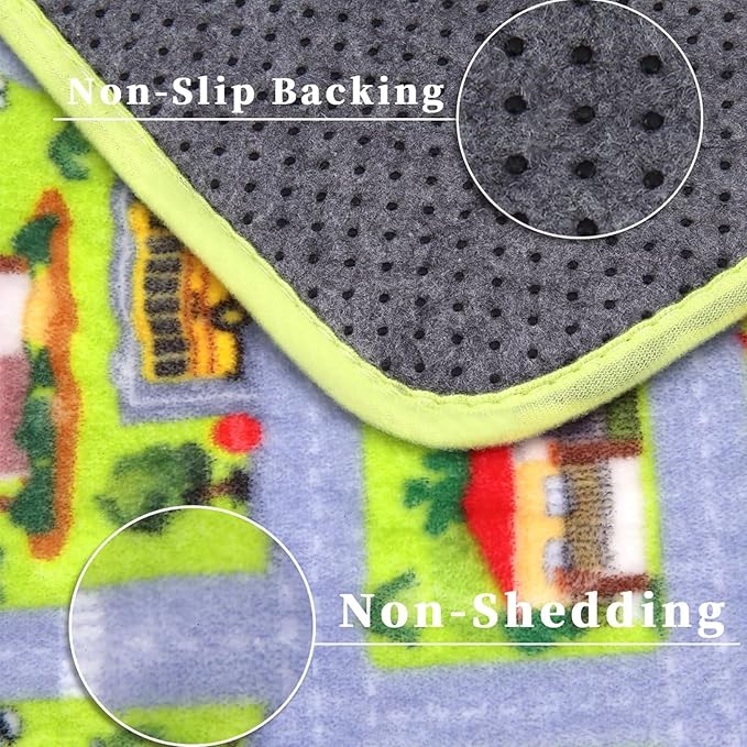 Kids Rug 8x10 Kids Room Rugs for Bedroom Carpet Classroom Playroom Car Rug Kids Educational Rug Extra Large Soft Crawling Play Mat for Children Toddlers Kids Play Rug