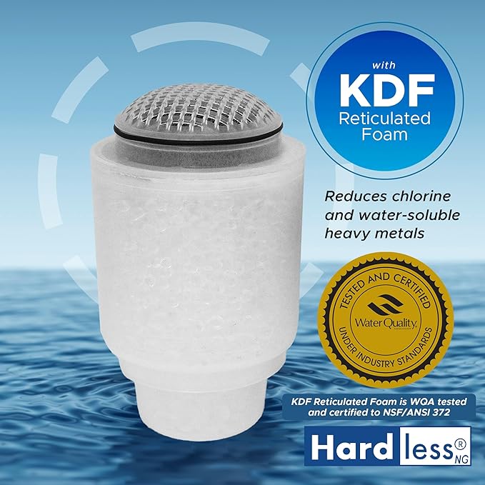 Replacement Cartridge for Hardless NG4 Whole House Water Filter - Designed for Areas with Hard Water, Provides Clean and Filtered Water, Easy Installation - 6-Month Capacity