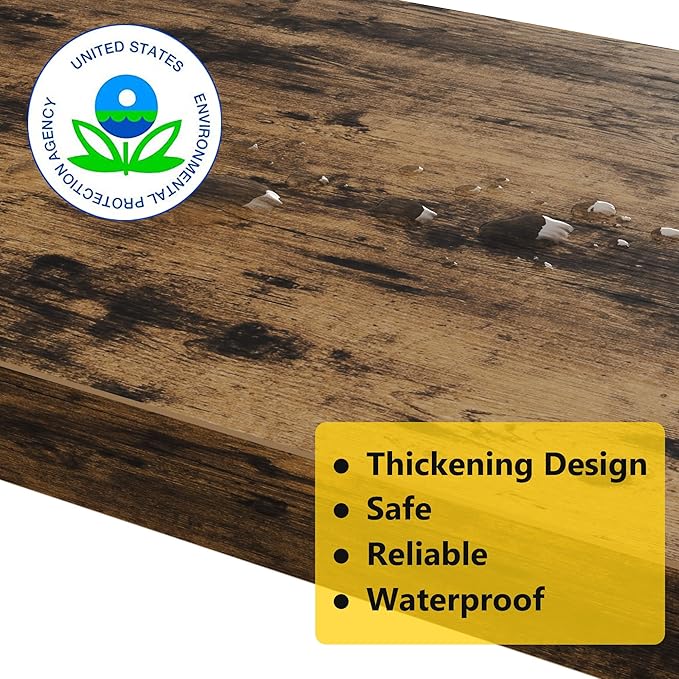 Step Stools for Adults Kids, Sturdy Wooden Stepping Stools with 450LB Capacity, Anti-Slip Bed Steps Stool for High Beds, Foot Stool One Step Stool for Kitchen Bathroom Bedroom, Rustic Brown