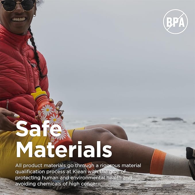 KLEAN KANTEEN Daisy Sport Cap with Classic Water Bottle 18oz, 1 EA