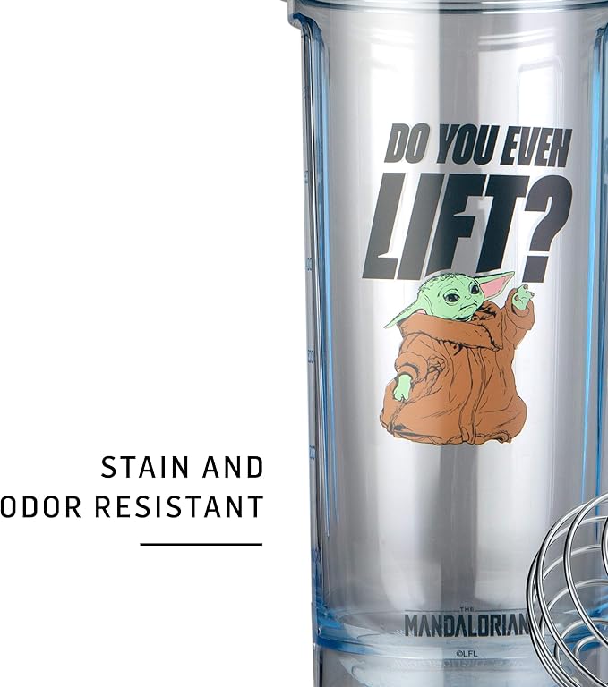 BlenderBottle Star Wars Shaker Bottle Pro Series Perfect for Protein Shakes and Pre Workout, 28-Ounce, Do You Even Lift?