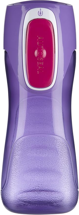 Contigo Trekker Kids Water Bottle with Spill-Proof Lid, 14oz Water Bottle with Leak-Proof Technology, BPA-Free, Sprinkles & Wink, 2-Pack