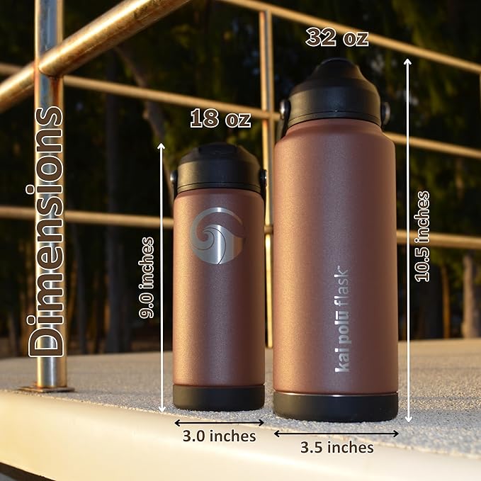 Insulated Stainless Steel Water Bottle (Sky (Lani), 32 oz)