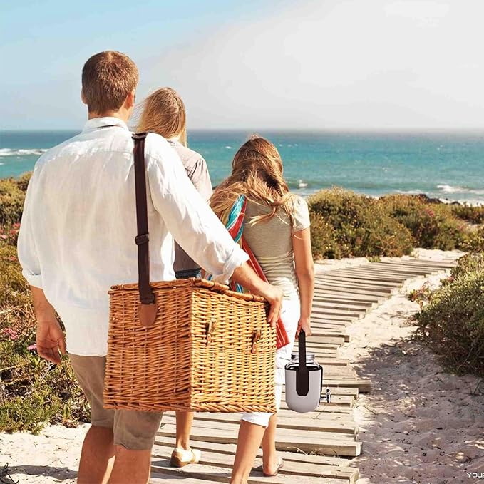 Beautyflier Sleeve for 1 Gallon Drink Dispenser with Spigot, Insulators Sleeve for 1 Gallon Water, Laundry Detergent or Beverage Dispenser for BBQ, Picnic, Pool Party and Social Events, Sleeve Only