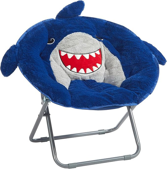 Heritage Kids Character Saucer Chair, Shark