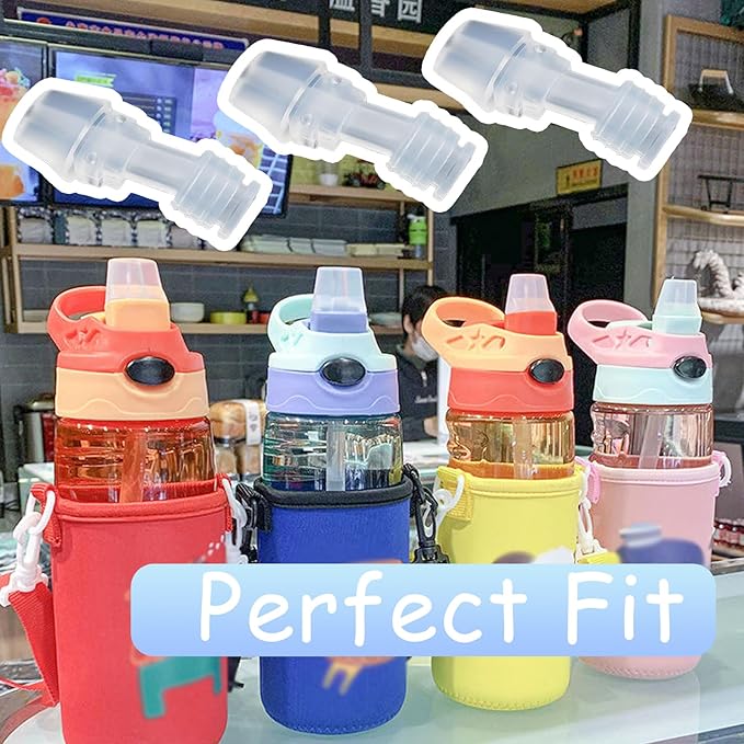 5 Pack Replacement Spout for Contigo Aubrey Kids Water Bottle,Silicone Mouthpiece Replacement for Contigo Kids Water Bottle,Replacement Parts for Contigo Water Bottle