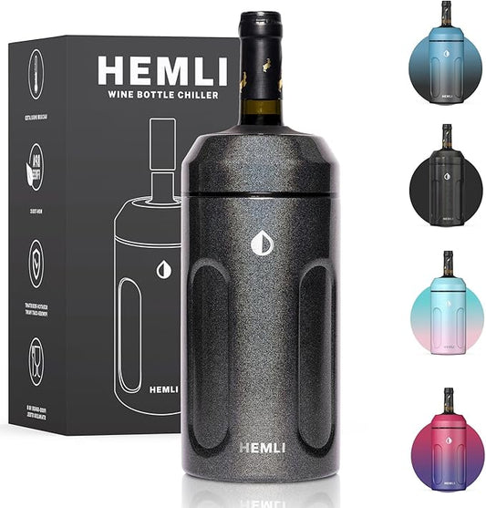 Wine Chiller, Wine Bottle Chiller, Wine Bottle Cooler, Wine Chiller Sleeve, Wine Cooler Holder, Champagne Chiller, Wine Gift Ideas