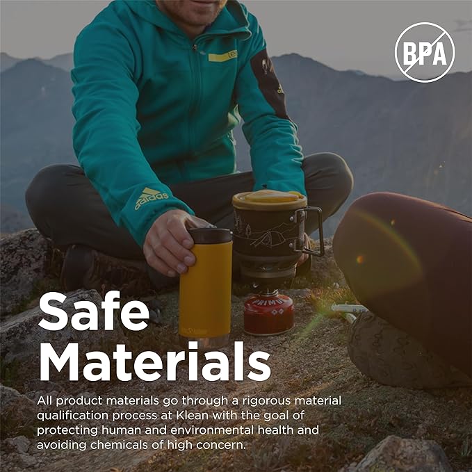 Klean Kanteen TK Wide 12 Oz Marigold