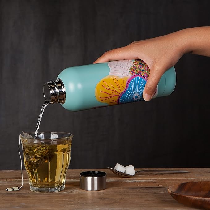 Danica Studio Neptune Stainless Steel Water Bottle Hot or Cold 17 Oz