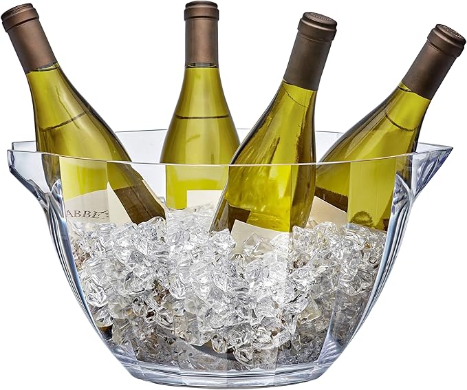 Prodyne Beverage Tub, One Size, Clear