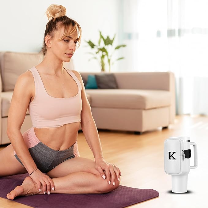 Mini Water Bottle Pouch for Stanley-Tumbler pouch with Zipper Pocket, Stanley pouch, Insulated Mug pouch, Tumbler carry holder pouch, Travel mug pouch | Waterproof