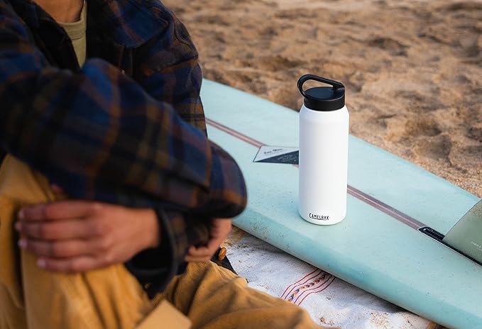 CamelBak Carry Cap Bottle - Vacuum Insulated Stainless Steel - Easy Carry