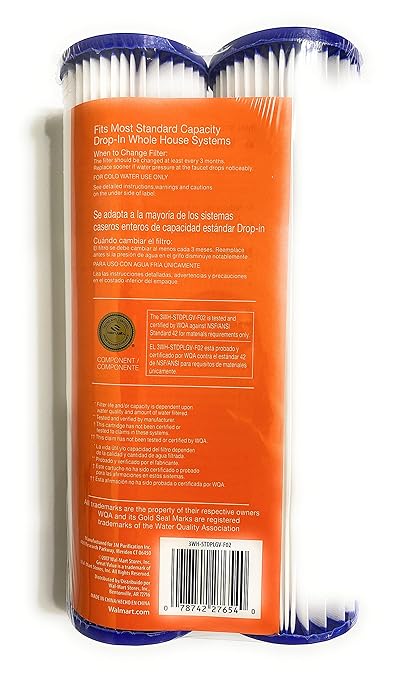 Whole house pleated filter