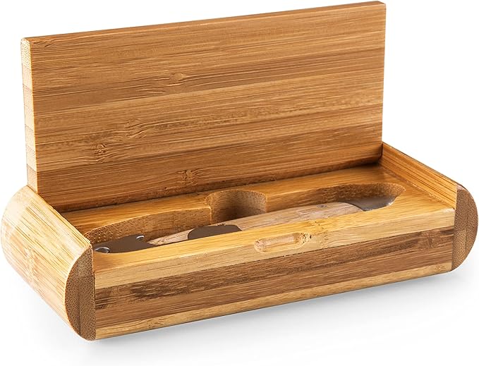 NFL Tennessee Titans Elan Engraved Tool Set, One Size, Bamboo