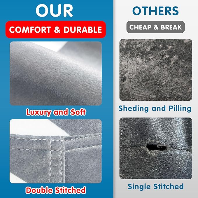 Lukeight Stuffed Animal Storage Bean Bag Chair Cover for Kids, Zipper Beanbag Chair Cover for Organizing Toddler and Kids' Rooms Plush Toys (Gray+White Velvet, XX-Large)