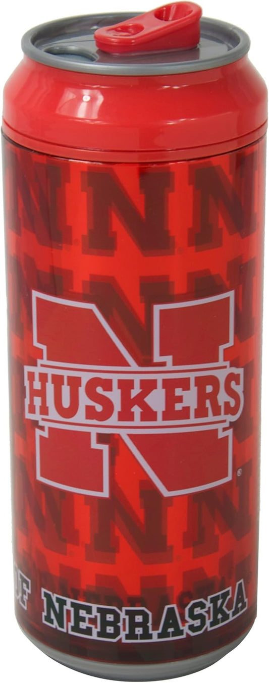 Cool Gear University of Nebraska Can, 16 oz, Red