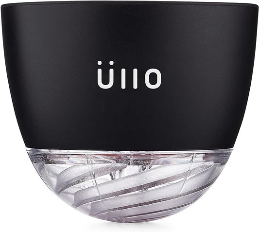 Ullo Wine Purifier with 4 Selective Sulfite Filters. Remove Sulfites and Histamines, Restore Taste, Aerate, and Experience the Magic of Ullo purified wine.