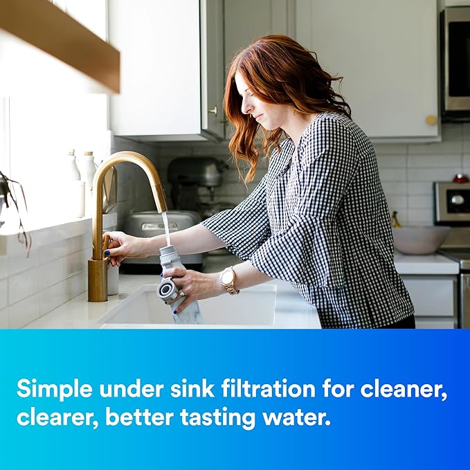 Filtrete Advanced Under Sink Quick Change Water Filtration System 3US-PS01