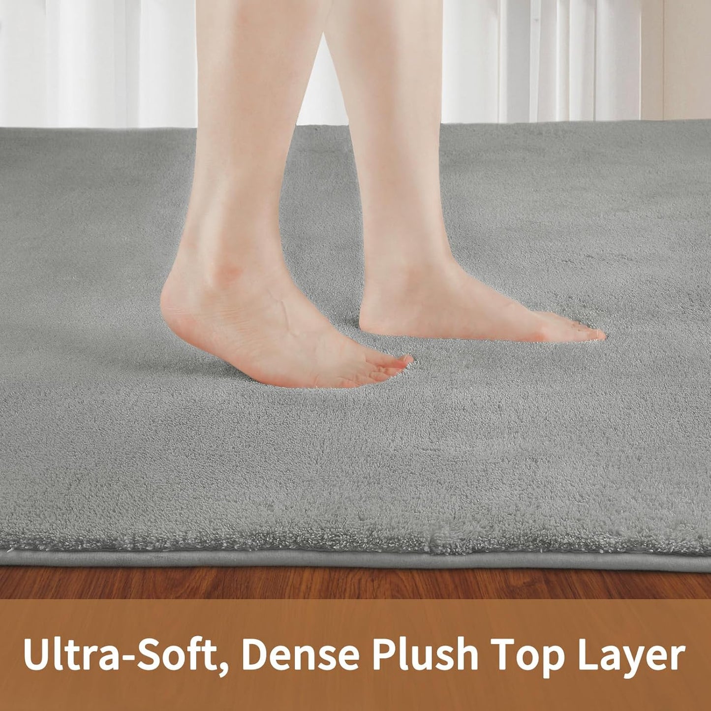 Sour Lemon 9x12 Area Rugs for Living Room, Soft Large Area Rug Fluffy Rugs for Bedroom，Machine Washable Area Rug Non Slip Carpet Rug for Living Room Playroom Kids Room Home Decor