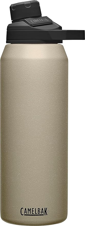CamelBak Chute Mag 32oz Vacuum Insulated Stainless Steel Water Bottle, Dune