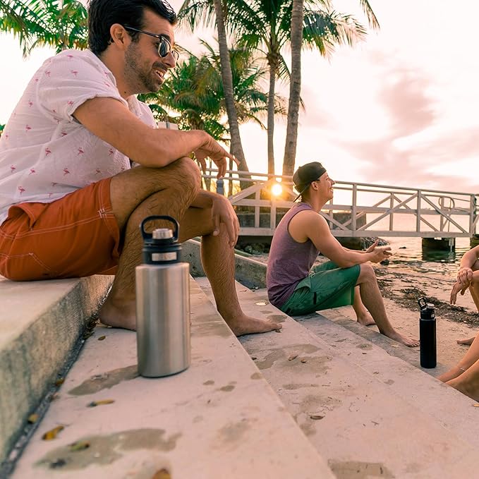 Tervis NFL Minnesota Vikings-All in Water, 32oz Wide Mouth Bottle, Stainless Steel